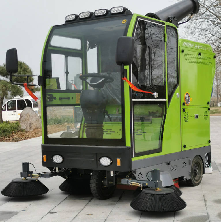 绵阳道路清洁广泛应用电动环卫清扫车
